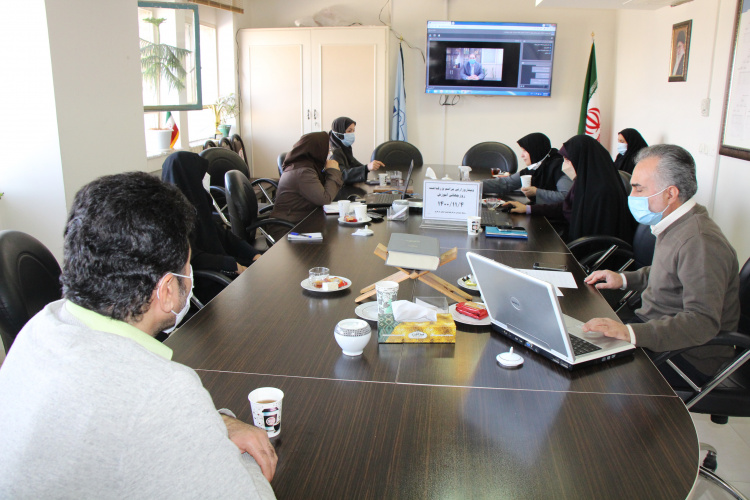 وبینار وزارتی مراسم بزرگداشت روز جهانی آموزش، سالن جلسات مرکز بهداشت استان مرکزی، ۴ بهمن ماه