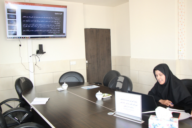وبینار سلامت در اربعین، سالن جلسات مرکز بهداشت استان مرکزی، ۲۸ مرداد ماه