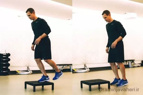 حرکت  ورزشی پله (استپ) مناسب برای عضلات زانو  و مفاصل+ فیلم