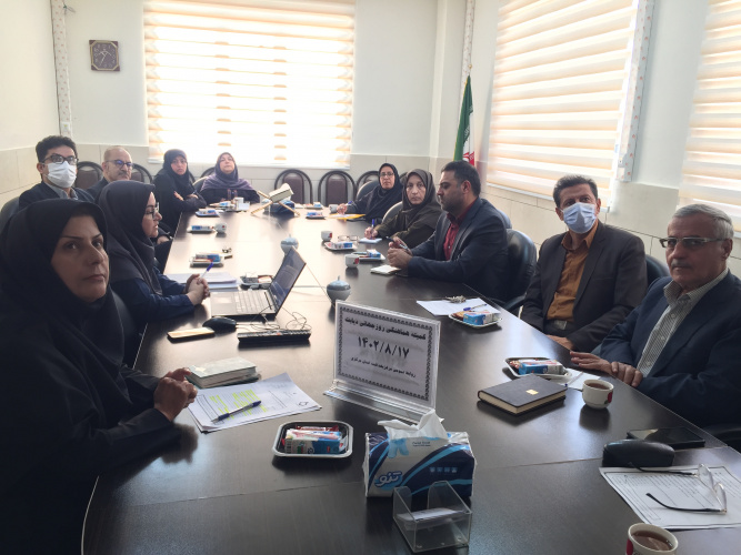 کمیته هماهنگی برگزاری هفته ملی دیابت، سالن جلسات مرکز بهداشت استان مرکزی، ۱۷ آبان ماه