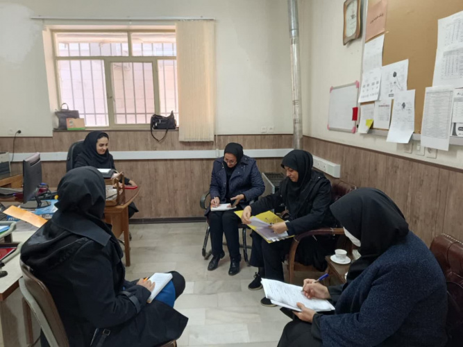 بازدید ناظران معاونت بهداشتی از شبکه بهداشت شهرستان  دلیجان انجام شد