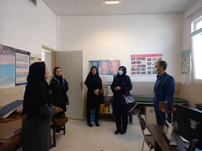 بازدید نوروزی از مراکز بهداشتی شهرستان محلات