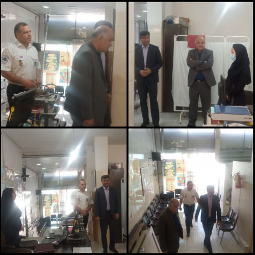 بازدید نوروزی از مراکز بهداشتی شهرستان اراک