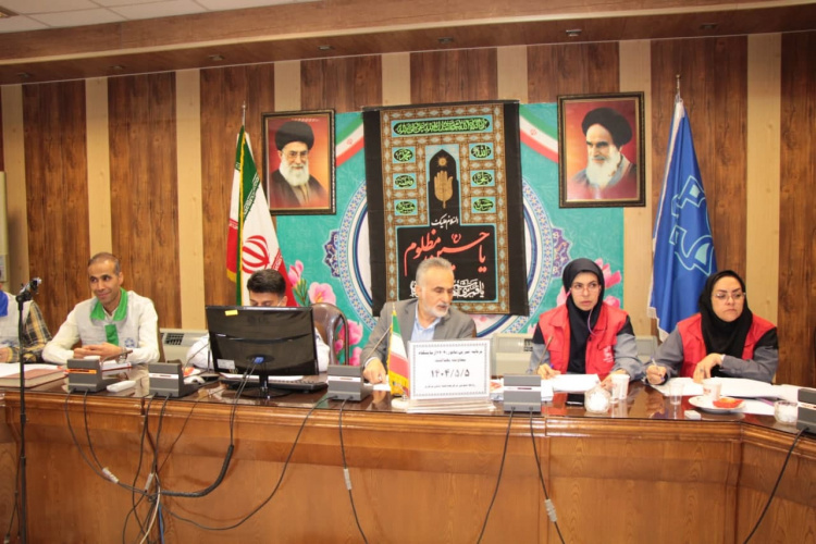 برگزاری مانور سال ۱۴۰۴ واحد آزمایشگاه مرکز بهداشت استان با هدف ارتقاء آمادگی مقابله با بحرانها