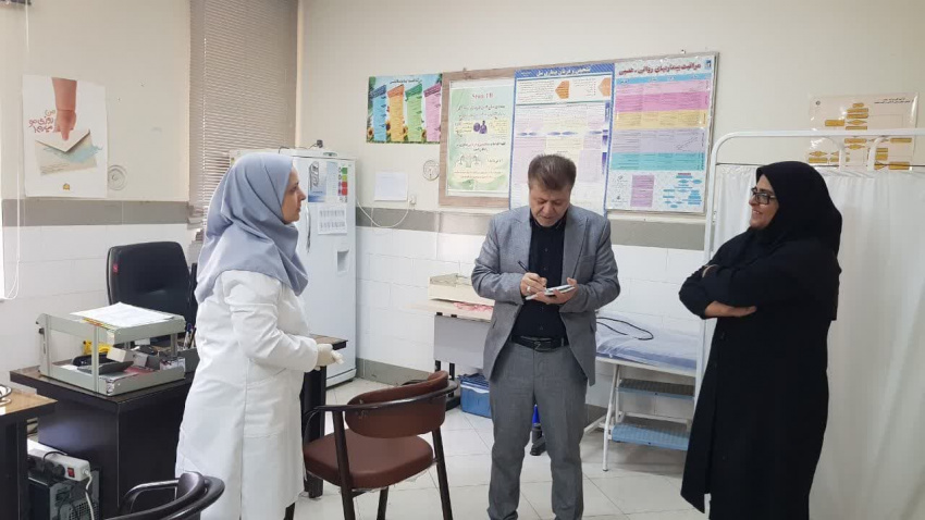 بررسی وضعیت خدمات بهداشتی در پایگاه سلامت و مرکز آستانه