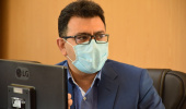 اجباری شدن استفاده از ماسک برای پرسنل دانشگاه علوم پزشکی اراک و مراجعین