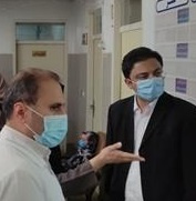 بازدید معاون محترم درمان به همراه مدیر محترم درمان از مرکز آموزشی درمانی امیرکبیر اراک