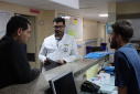 بازدید شبانه دکتر امانی رییس دانشگاه علوم پزشکی اراک به همراه مسئولین دانشگاه از بخش های مختلف بیمارستان امیرالمومنین (ع)