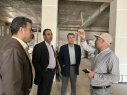 بازدید هفتگی از بخش های مختلف پروژه بیمارستان حضرت ولی عصر(عج) به منظور بررسی روند پیشرفت این پروژه