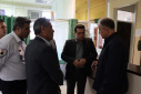 بازدید رییس دانشگاه علوم پزشکی اراک از بیمارستان امام سجاد(ع) آشتیان