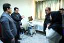 بازدید سرزده دکتر امانی رییس دانشگاه علوم پزشکی اراک از بیمارستان امام رضا(ع) زرندیه