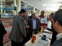 برگزاری میز خدمت شبکه بهداشت شهرستان آشتیان در مراسم نماز جمعه شهرستان