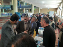 برگزاری میز خدمت شبکه بهداشت شهرستان آشتیان در مراسم نماز جمعه شهرستان