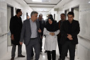 بازدید دکتر امانی از آخرین وضعیت پروژه فاز سوم خیرساز بیمارستان آیت الله خوانساری