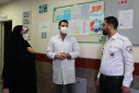 بازدید مسئولان دانشگاه علوم پزشکی اراک از بیمارستان مهر خنداب +فیلم