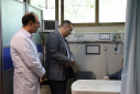 بازدید رییس دانشگاه علوم پزشکی اراک از مرکز آموزشی درمانی امیرالمومنین(ع)