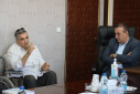 رئیس دانشگاه علوم پزشکی اراک با خیر نیکاندیش سلامت دیدار کرد