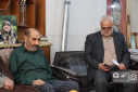 دیدار مسئولان دانشگاه علوم پزشکی اراک با پدر شهید والامقام حمید مظاهری