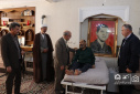 دیدار مسئولان دانشگاه علوم پزشکی اراک با پدر شهید والامقام حمید مظاهری