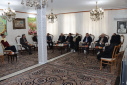 دیدار مسئولان دانشگاه علوم پزشکی اراک و بنیاد شهید با خانواده شهید خلیل‌الله غلامی به مناسبت دهه فجر
