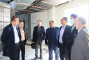 بازدید رئیس دانشگاه علوم پزشکی اراک از پروژه‌های عمرانی