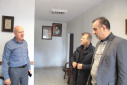 بازدید رئیس دانشگاه علوم پزشکی اراک از مرکز بهداشت شهرستان اراک