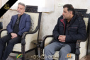 دیدار رییس دانشگاه علوم پزشکی استان مرکزی با خانواده شهیده پرستار عاطفه سهرابی در خمین