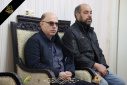 دیدار رییس دانشگاه علوم پزشکی استان مرکزی با خانواده شهیده پرستار عاطفه سهرابی در خمین