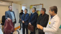 بازدید رئیس دانشگاه علوم پزشکی استان مرکزی از بیمارستان حضرت فاطمه الزهرا (س) خمین