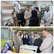 بازدید معاون وزیر بهداشت از مجتمع بیمارستانی امیرالمومنین/ از اورژانس سوختگی تا بالین بیماران زیر ذره بین معاون وزیر