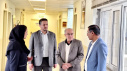 بازدید مسئول ستاد نوروزی دانشگاه علوم پزشکی اراک از بیمارستان فرهنگ خسروانی فراهان
