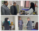 بازدید جانشین رییس دانشگاه علوم پزشکی اراک در ستاد نوروزی از حوزه سلامت شهرستان خنداب