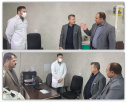 بازدید جانشین رییس دانشگاه علوم پزشکی اراک در ستاد نوروزی از حوزه سلامت شهرستان خنداب