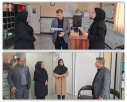بازدید جانشین رییس دانشگاه علوم پزشکی اراک در ستاد نوروزی از حوزه سلامت شهرستان خنداب
