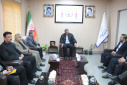 دیدار معاون بهداشت دانشگاه علوم پزشکی اراک و سرپرست شبکه بهداشت و درمان کمیجان با فرماندار این شهرستان