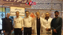 حضور خادمان سلامت دانشگاه علوم پزشکی اراک در جوار بارگاه رضوی؛ خدمت‌رسانی به زائران در مسیر بدرقه آقای شهید ایران