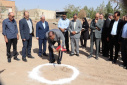 کلنگ احداث پلی‌کلینیک تخصصی سعدی دلیجان به زمین زده شد
