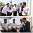 حضور رئیس دانشگاه علوم پزشکی اراک در جمع کارکنان اورژانس ۱۱۵ به مناسبت روز اورژانس