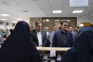 بازدید مسئولین استانی و دانشگاهی از مراکز آموزشی درمانی اراک