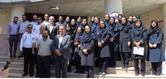 حضور رئیس دانشگاه علوم پزشکی اراک در جمع کارکنان اورژانس ۱۱۵ به مناسبت روز اورژانس