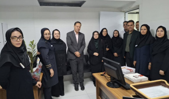 تجلیل از پرستاران بیمارستان فوق‌تخصصی زنان و زایمان سینا رضایی آشتیانی به مناسبت روز پرستار
