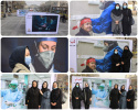 افتتاح نمایشگاه عکس مدافعان سلامت در پیاده راه امیرکبیر اراک