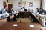 جلسه کمیته امنیت دانشگاه علوم پزشکی اراک با حضور دکتر امانی رییس دانشگاه و اعضا کمیته