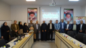 تجلیل از سید مهدی بطحائی، خیر نیکاندیش حوزه سلامت در خنداب