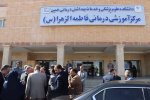 بازدید معاون سازمان برنامه و بودجه از بیمارستان فاطمهالزهرا (س) خمین