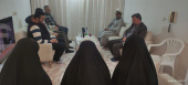دیدار مسئولان دانشگاه علوم پزشکی و بسیج دانشجویی با دانشجوی بین‌الملل لبنانی