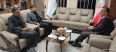 دیدار رئیس دانشگاه علوم پزشکی اراک با بازرس کل استان مرکزی به مناسبت هفته قوه قضائیه