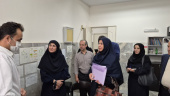 در راستای اجرای برنامه پزشک خانواده و نظام ارجاع؛ پایش میدانی نمایندگان وزارت بهداشت از مرکز خدمات جامع سلامت ولیعصر(عج) نیم‌ور شهرستان محلات