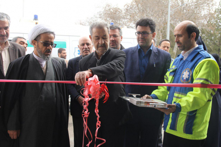 افتتاح ساختمان پایگاه اورژانس خیبر (مرحومه ظفرمند) به همت خیّر حوزه سلامت