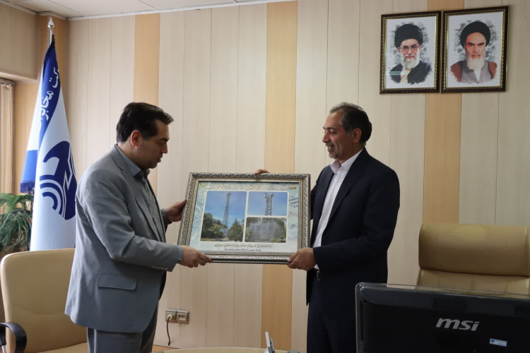 دیدار رئیس دانشگاه علوم پزشکی اراک با مدیر عامل شرکت مخابرات استان مرکزی